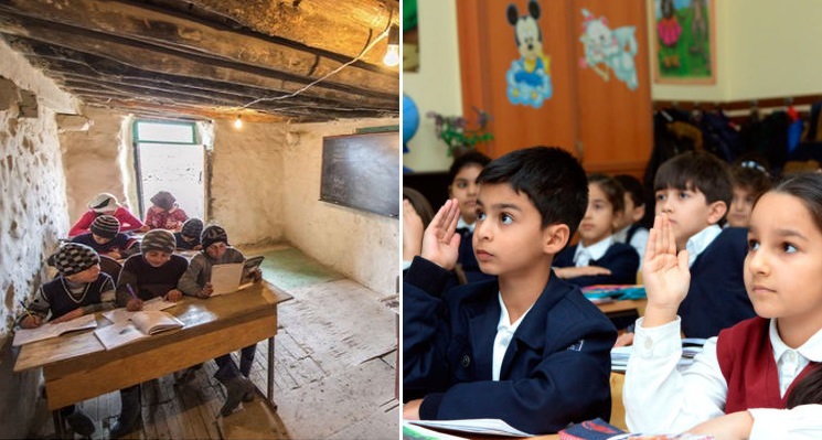 Bakı qabaqda, bölgələr geridə, təhsil rəqəmlərinin arxasındakı SİRR