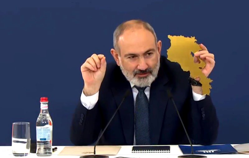 Paşinyanın xəritəsində gizlənən həqiqətlər
