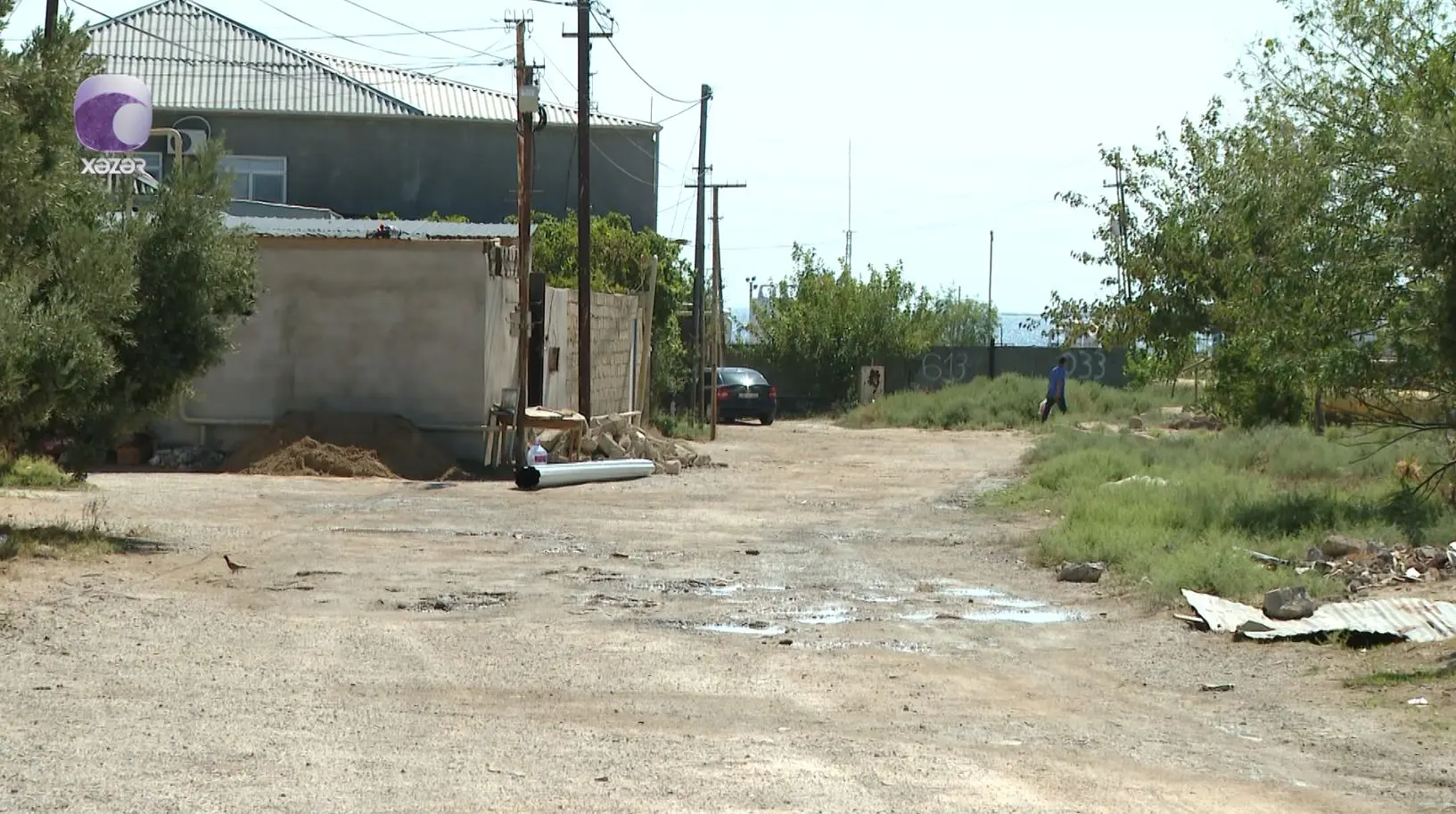 Zığ bağlarında yol problemindən ŞİKAYƏT - GÖRÜNTÜ