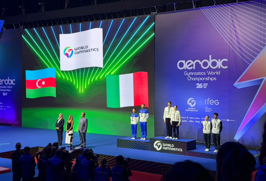 Gimnastlarımız dünya çempionatında ikinci oldular