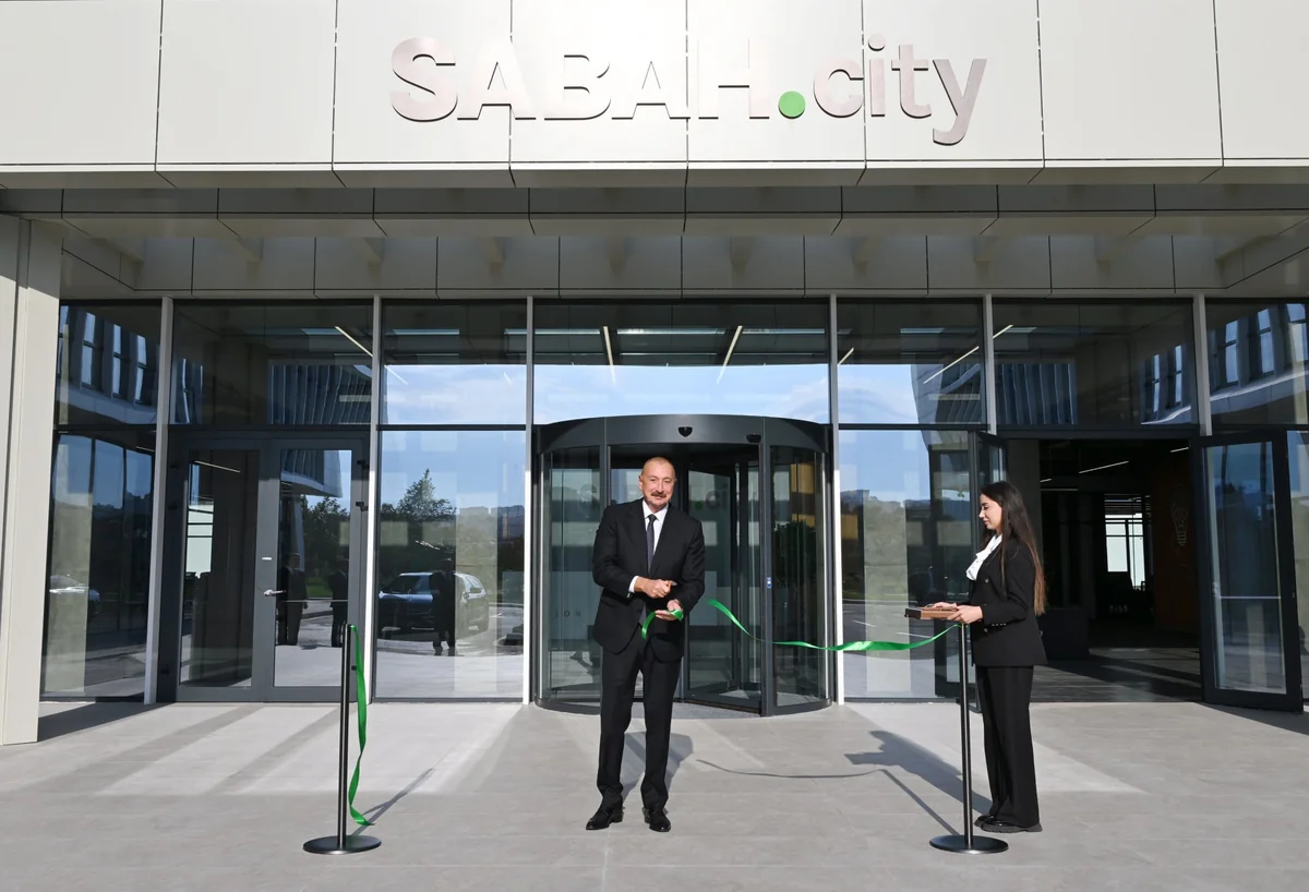Prezident&nbsp;"SABAH.city" innovasiya şəhərciyinin AÇILIŞINDA