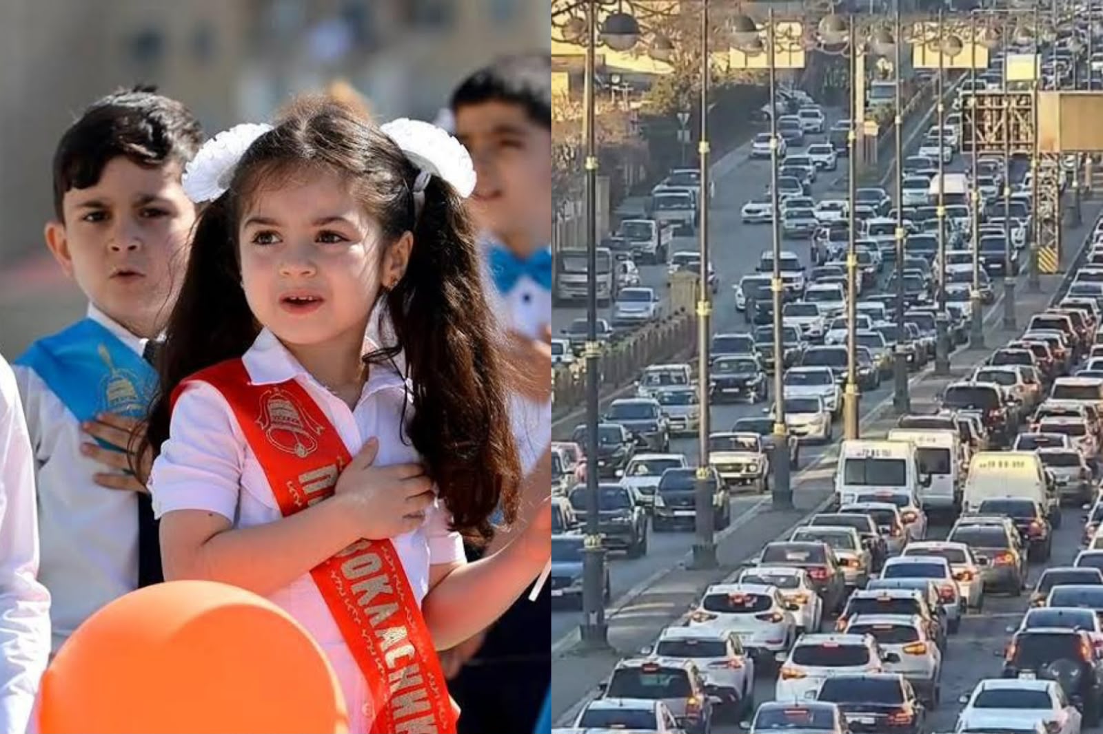 Yeni tədris ili başlayır: Təhsildə yeniliklər, Bakıda səhər sıxlığı