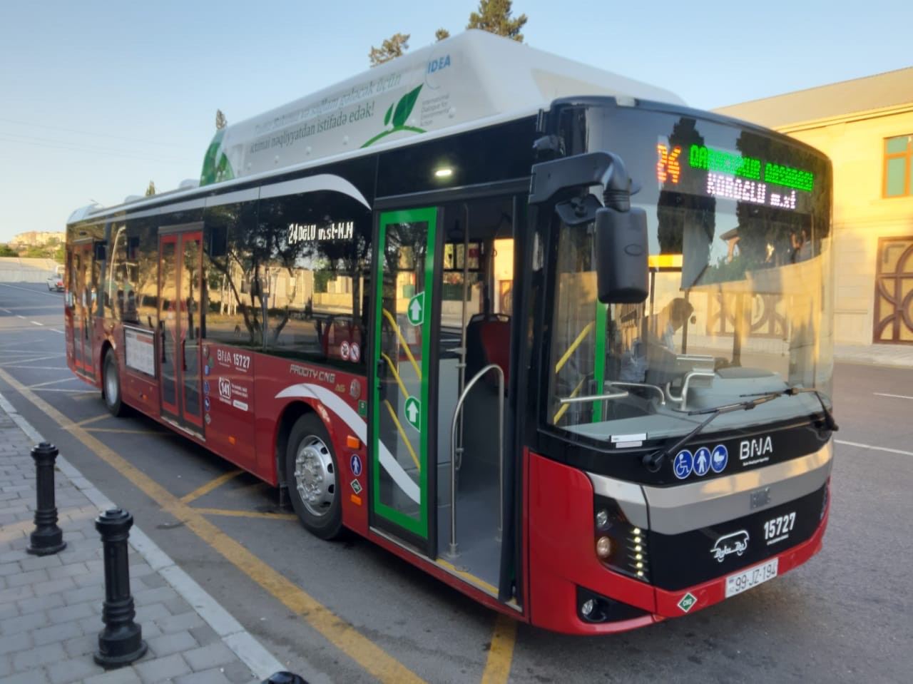Sabah Bakıda rekord həddə avtobus xəttə buraxılacaq