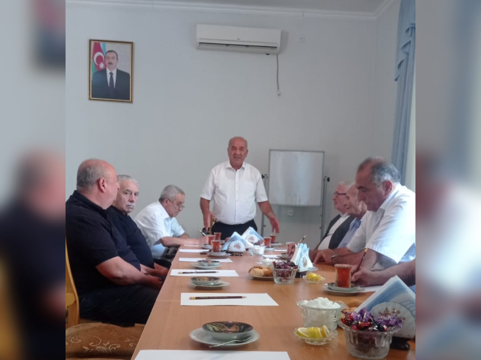 Şabran Rayon Ağsaqqallar Şurasının İdarə Heyətinin iclası keçirilib