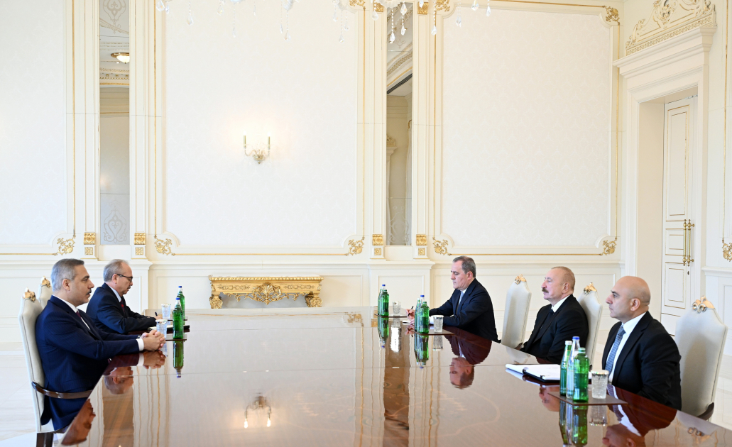 Президент принял Хакана Фидана