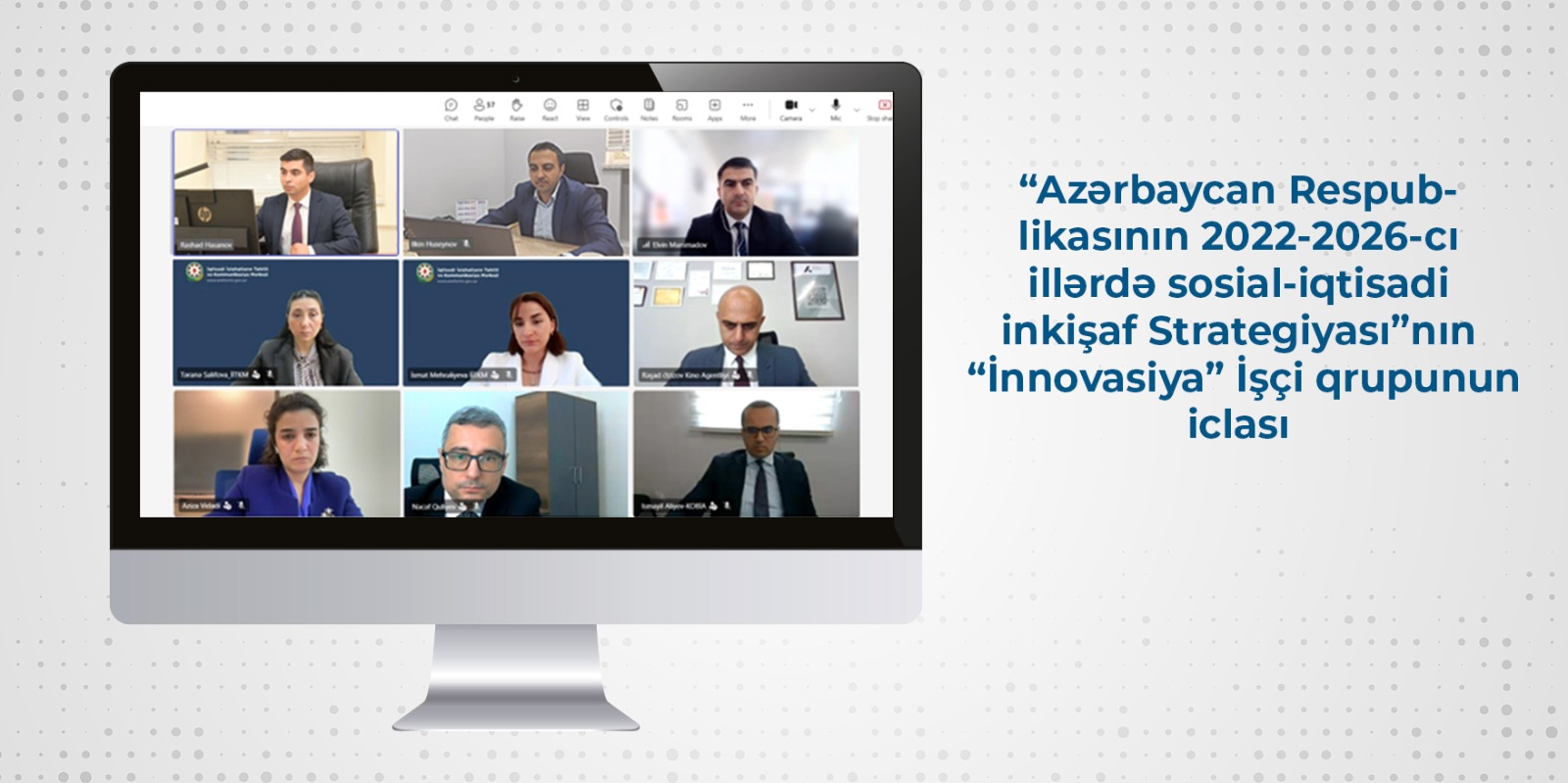 "İnnovasiya&rdquo; İşçi qrupunun növbəti iclası keçirilib