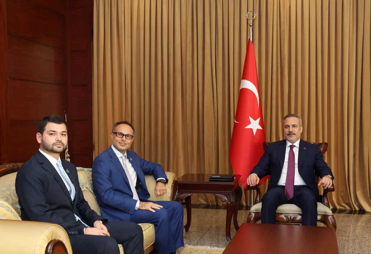 Hakan Fidan Bakıda TÜRKPA Baş katibi ilə görüşüb