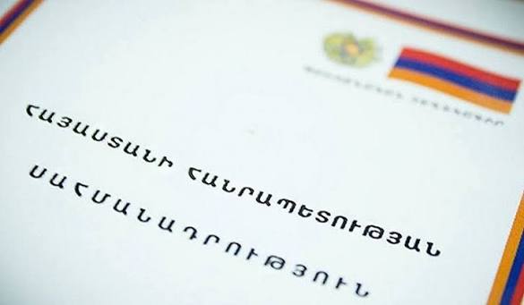 Ermənistanın yeni Konstitusiya layihəsində kilsənin xüsusi statusu saxlanılıb