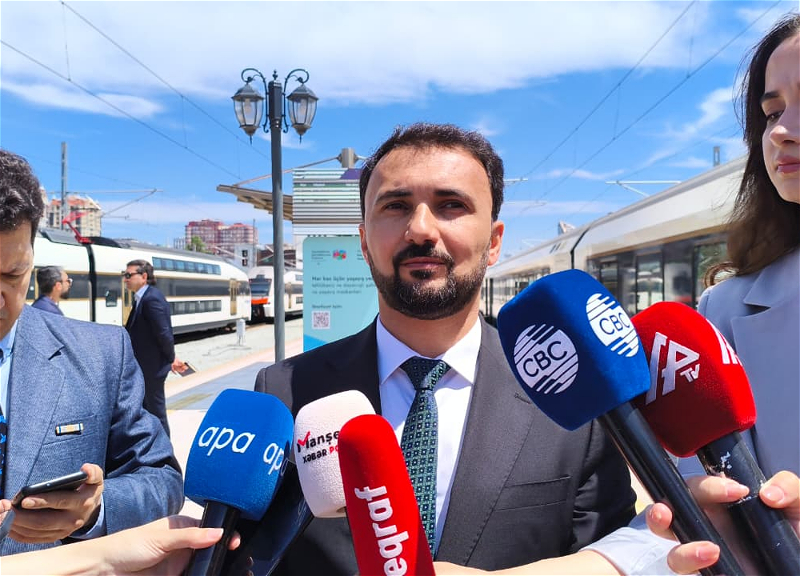 Çindən alınan lokomotivlər yüklər daşımasında istifadə olunacaq - ADY