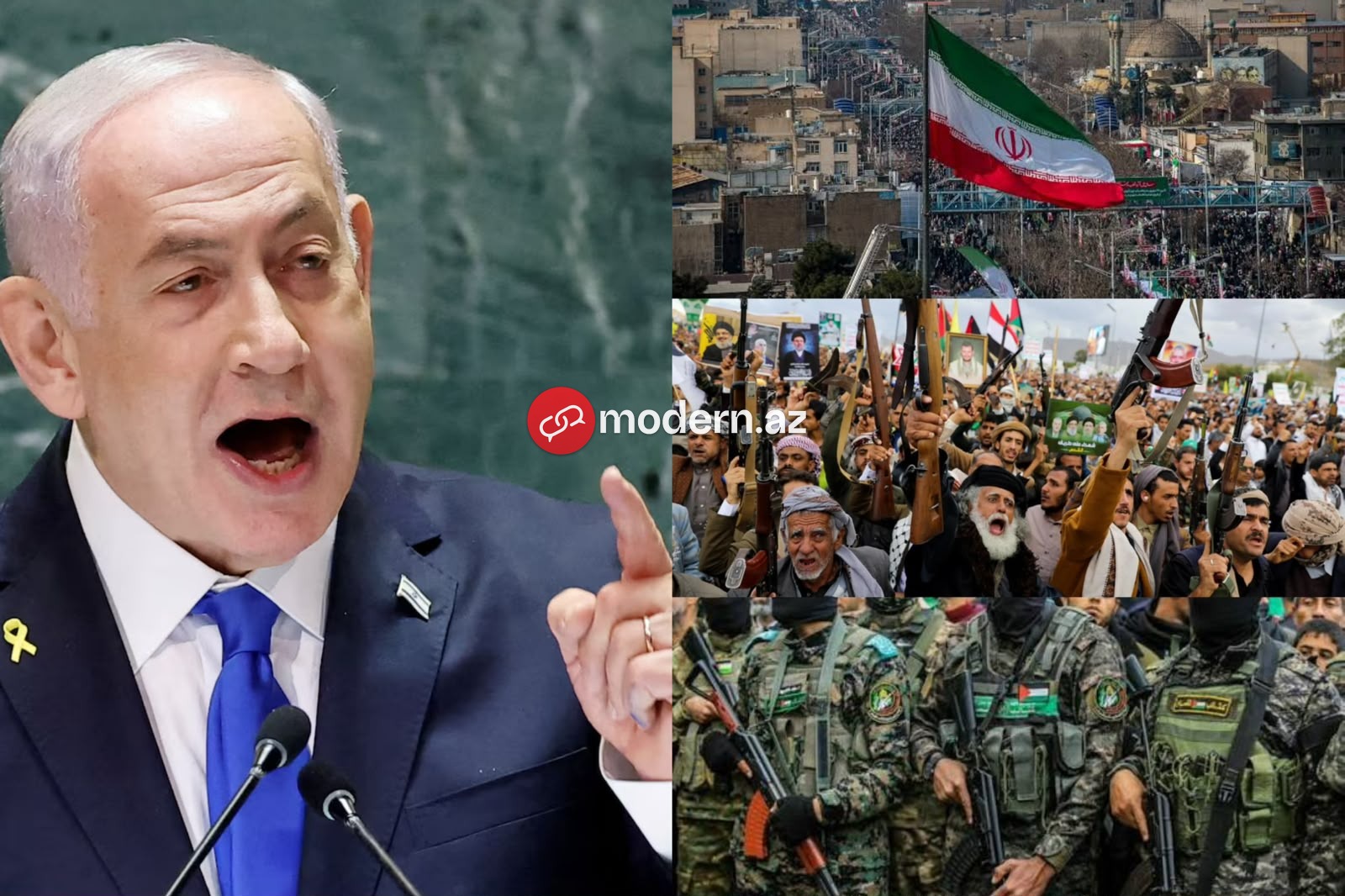 Netanyahu hədəflərini açıqladı: Həmas, Hizbullah, İran