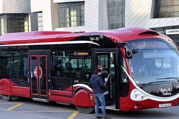 Bakıda bəzi marşrut avtobuslarının yolu dəyişdirildi - SİYAHI