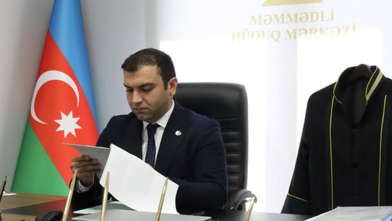 Hüquq mərkəzinin rəhbərinə ölkədən çıxış qadağası qoyuldu