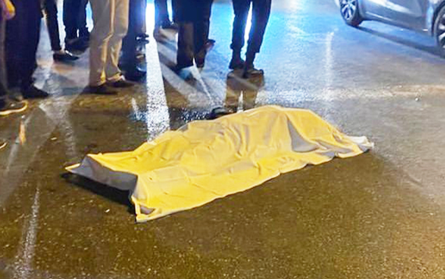 Sumqayıtda maşın piyadanı vurub öldürdü
