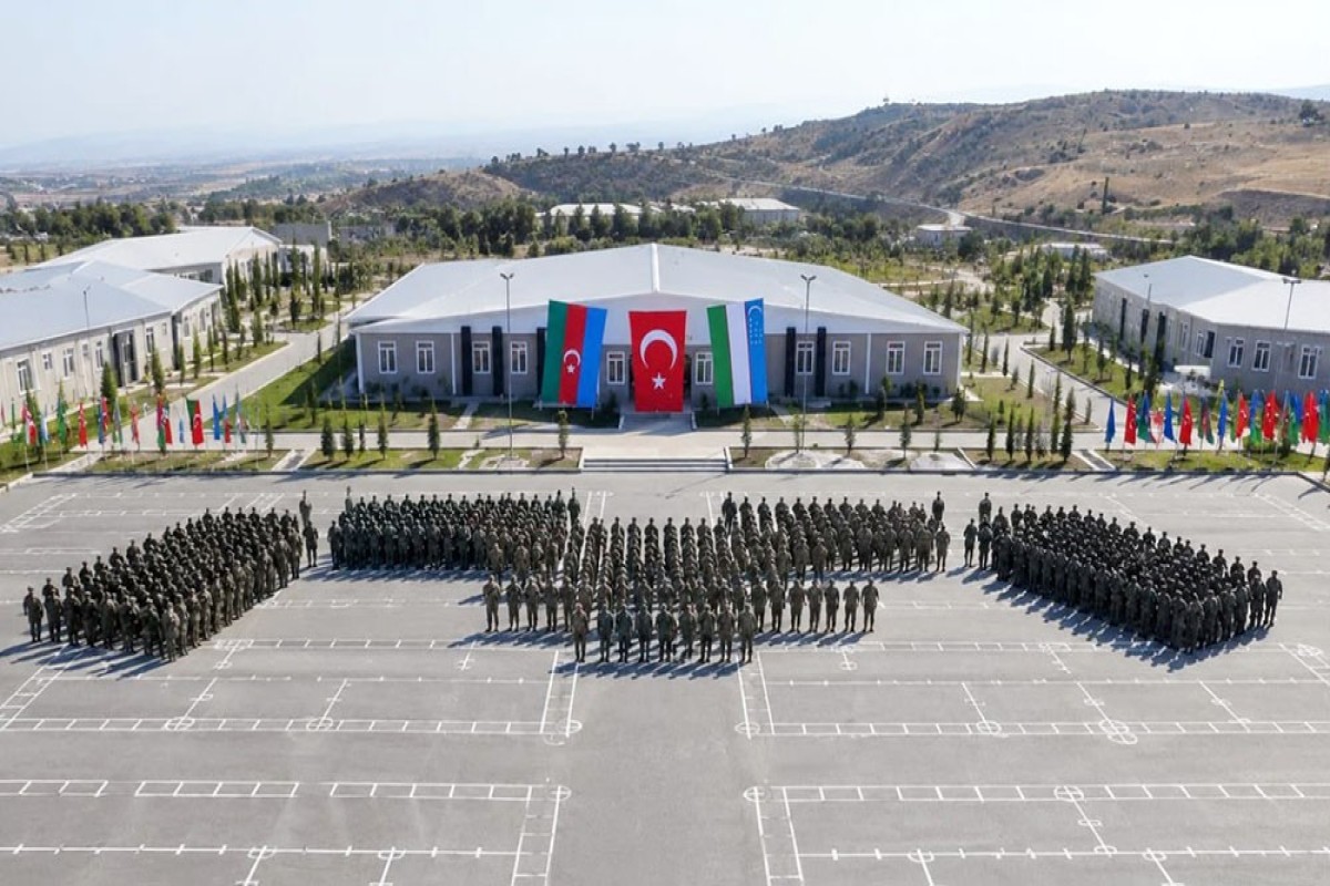 Üç qardaş ölkənin birgə hərbi təlimləri başladı - GÖRÜNTÜ