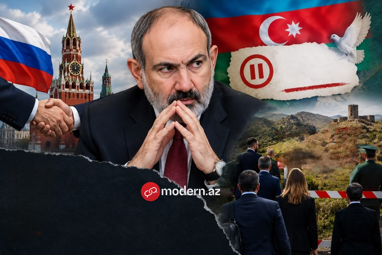Diplomatların səfərinə etirazın pərdəarxası - Paşinyan yeni oyuna başlayır