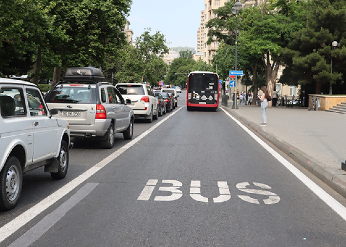 Avtobus yoluna girən sürücülərə sərt XƏBƏRDARLIQ