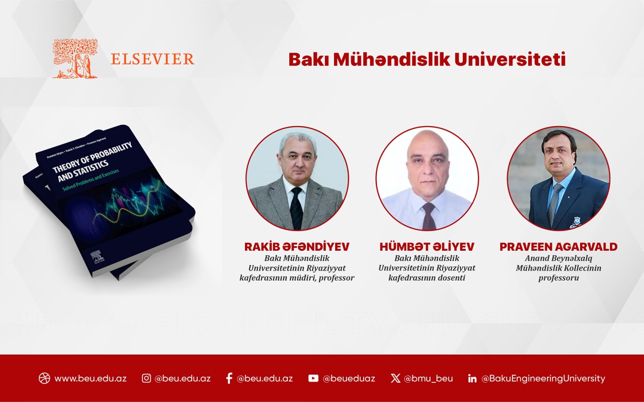 BMU alimlərinin kitabı &ldquo;Elsevier&rdquo; nəşriyyatında işıq üzü görəcək