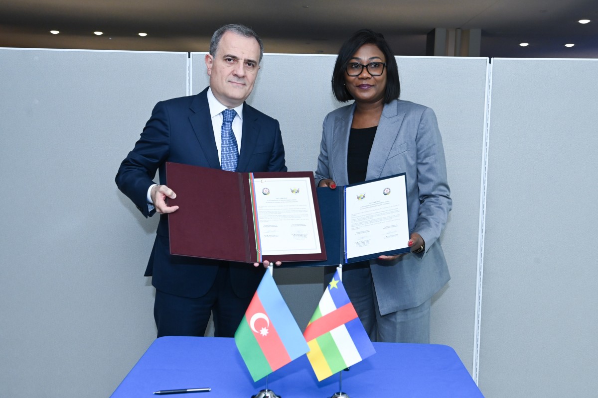 Azərbaycan və Mərkəzi Afrika Respublikası arasında diplomatik münasibətlər quruldu