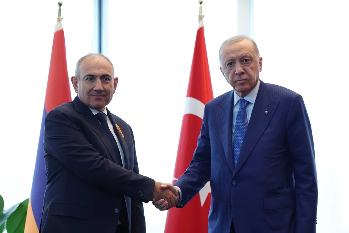 Erdoğan Paşinyan'la görüştü
