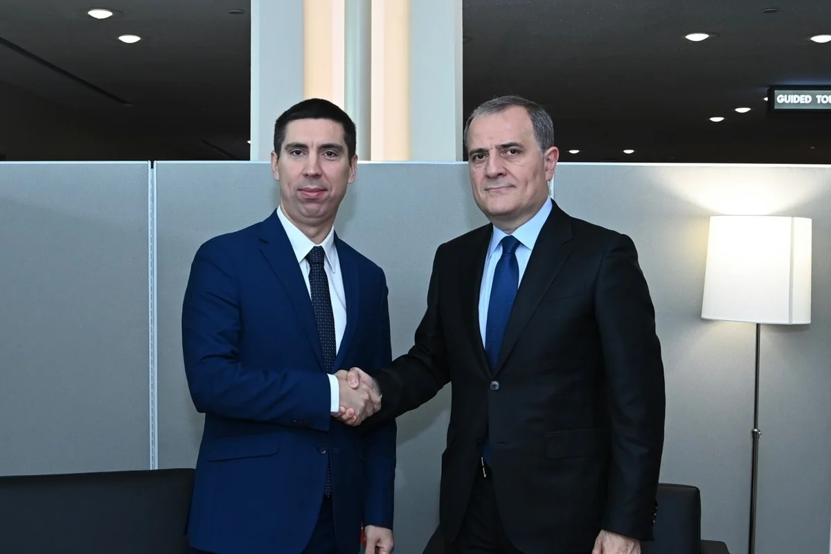 Bayramov moldovalı həmkarı ilə görüşüb