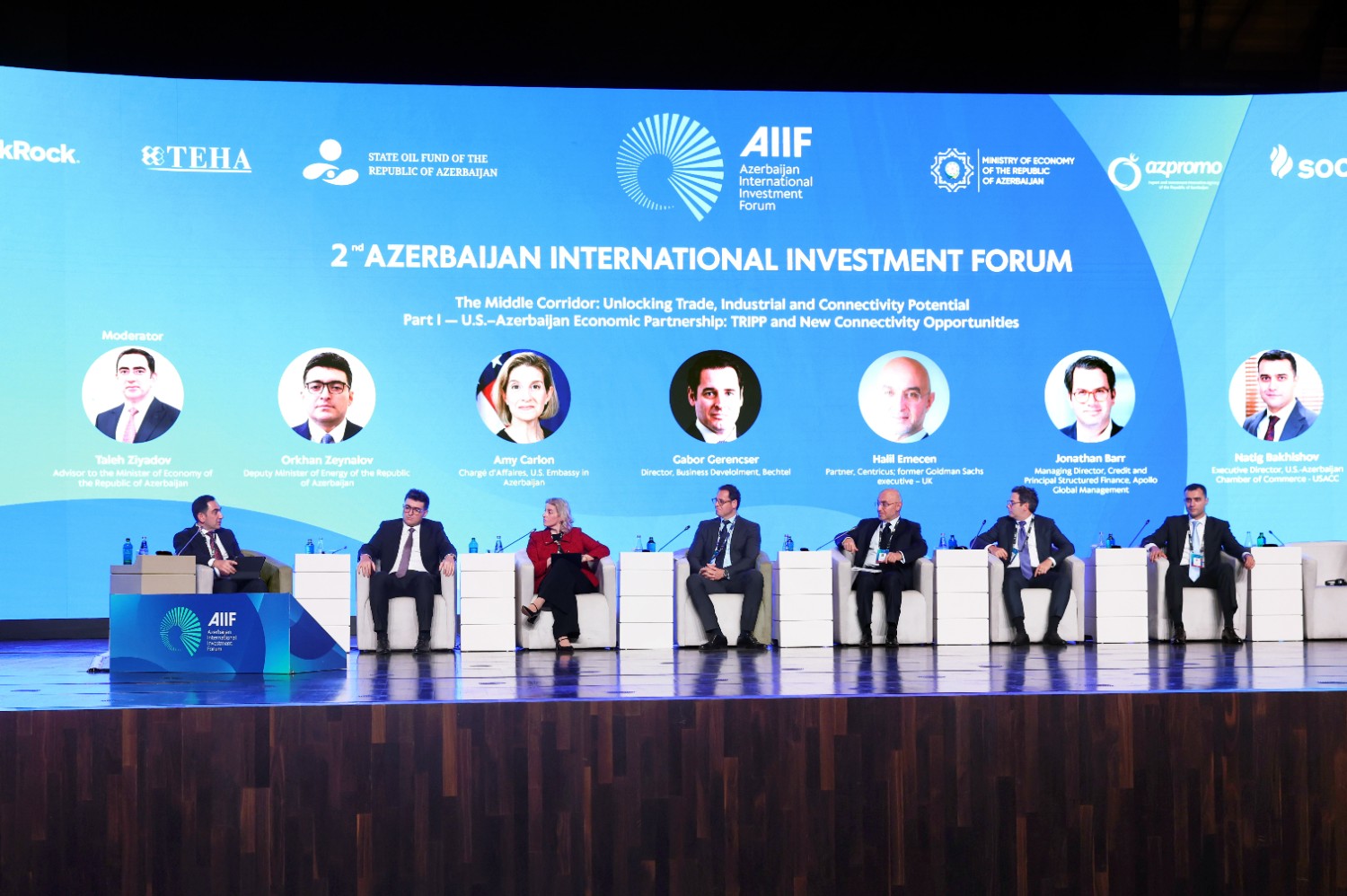 Orta Dəhlizin ticarətin inkişafındakı rolu müzakirə olunub