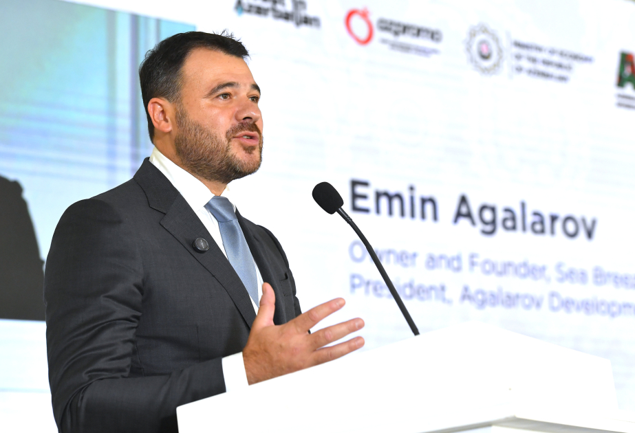 “Sea Breeze” beynəlxalq investorlar üçün cəlbedici məkana çevrilib - Emin Ağalarov