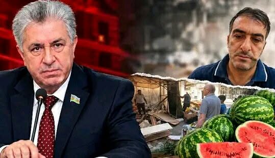 Deputat qarpız satıcısı ilə insidenti danışdı: “Bıçağı çənəmin altında saxladı”