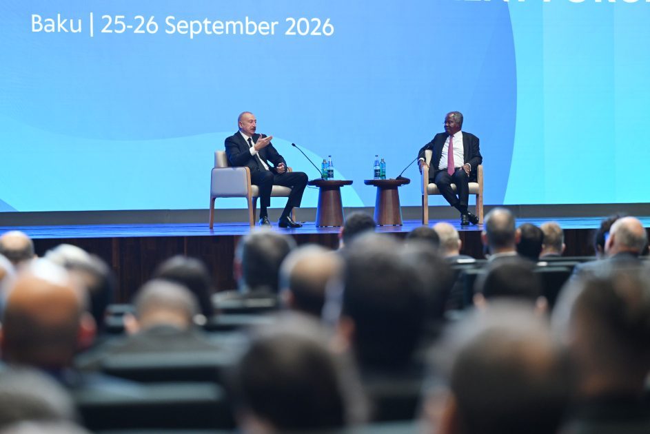 Prezidentin sosial media hesablarında II AIIF iştirakına dair video paylaşılıb
