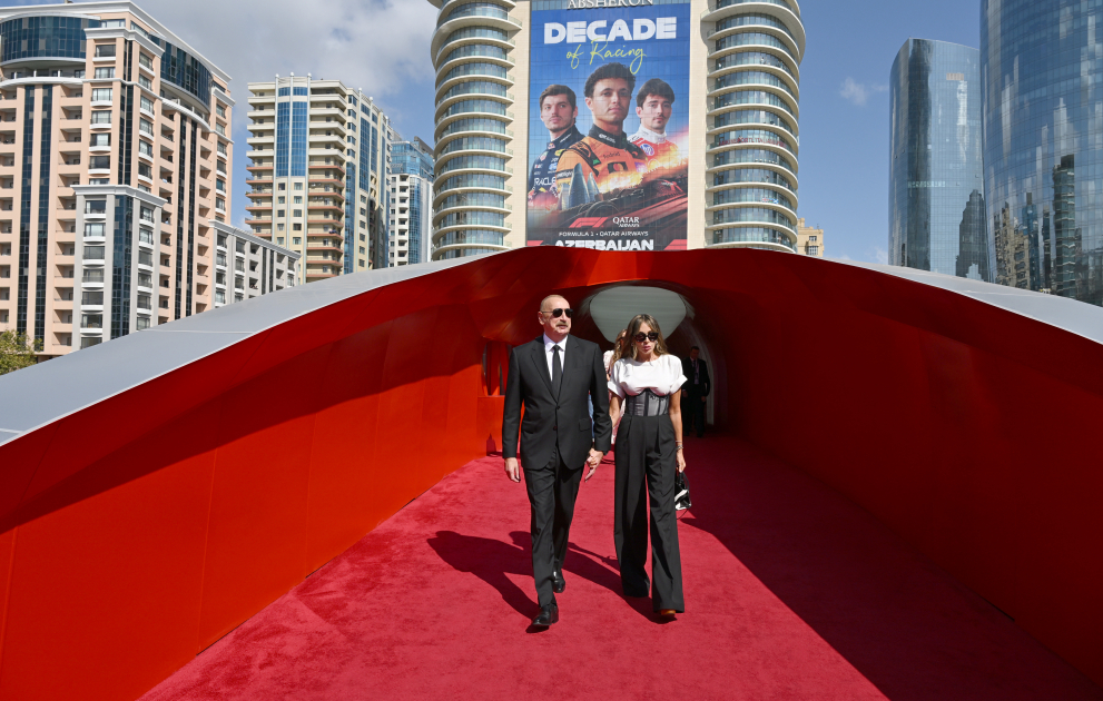 Prezidentin sosial media hesablarında Formula 1 ilə bağlı videoçarx 