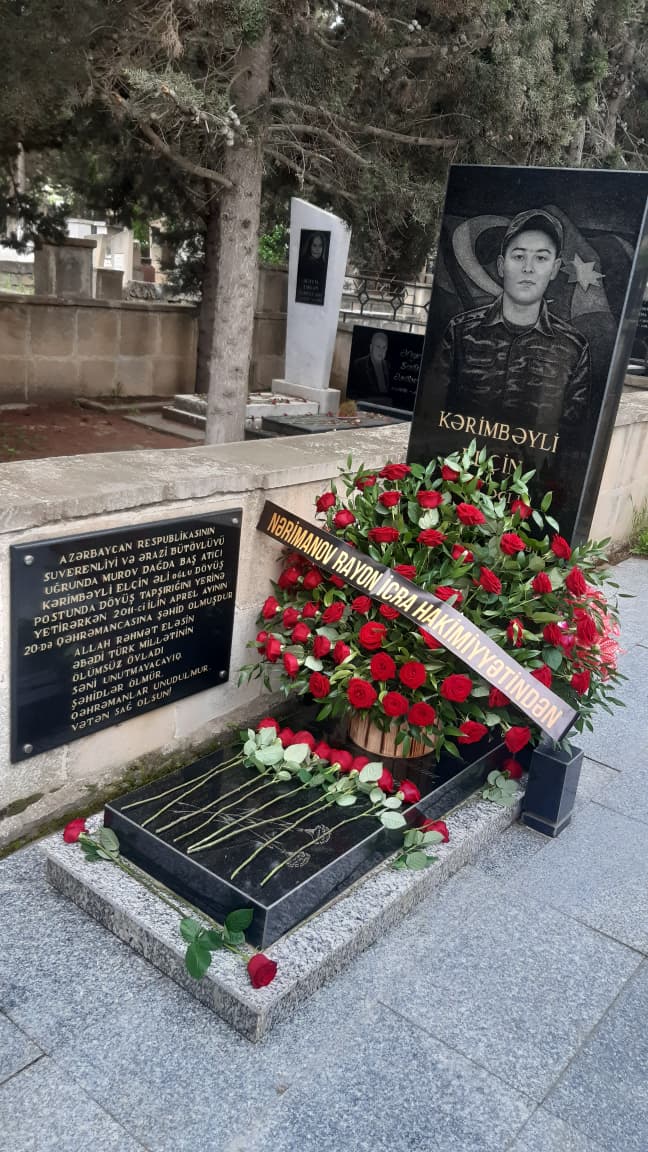 Şəhid Elçin Kərimbəylinin xatirəsi yad edilib