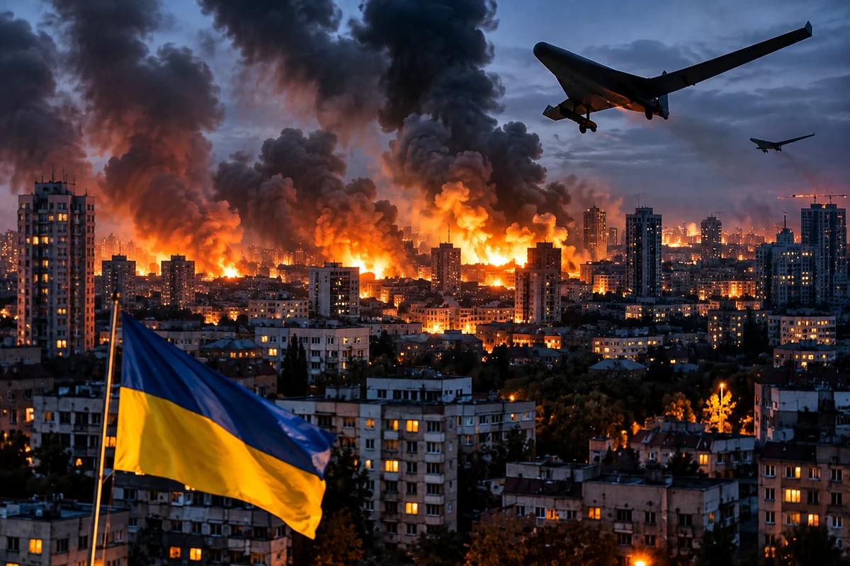 Azerbaijani killed during drone attack on Kyiv