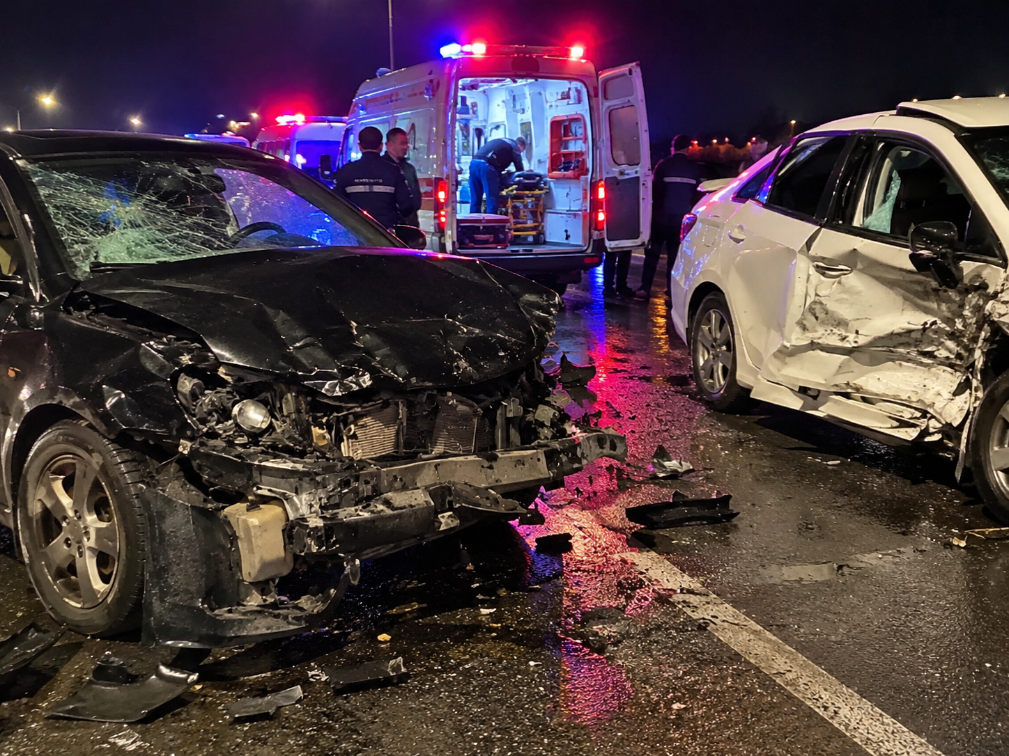 Xaçmazdakı qəzada 9 nəfər xəsarət alıb, 7-si xəstəxanadadır 