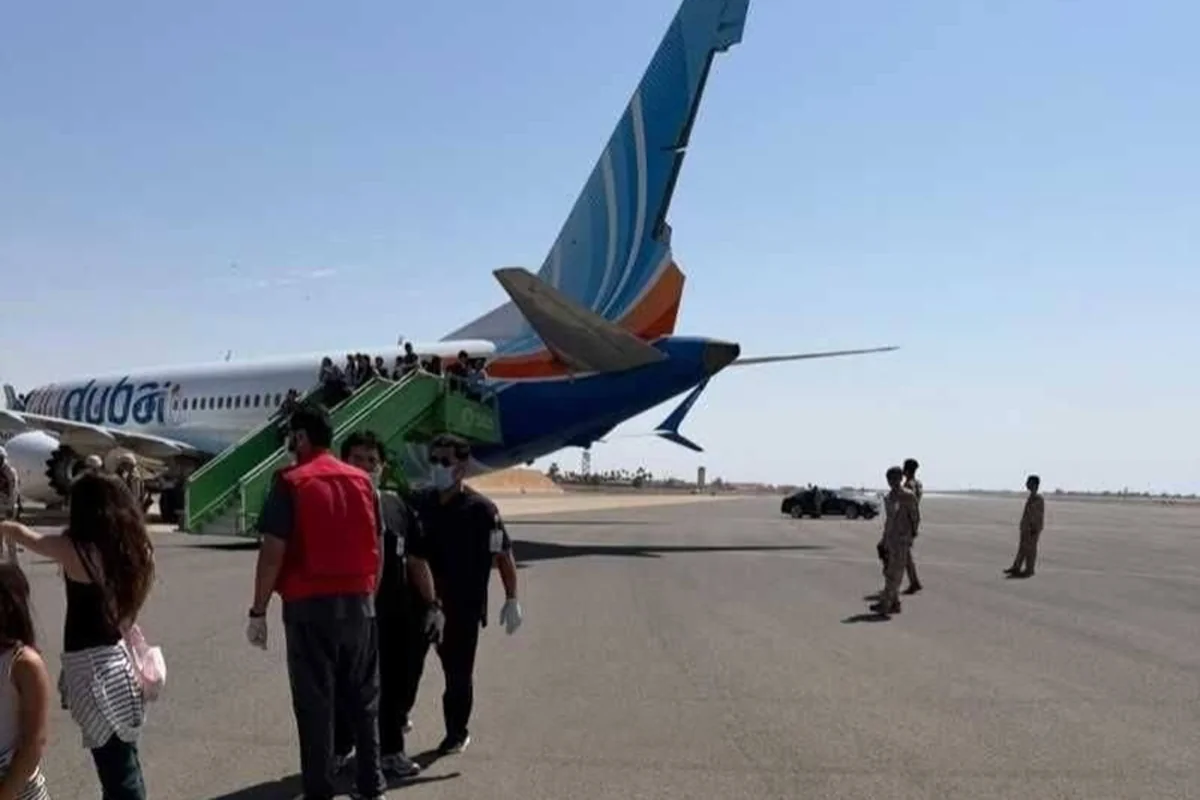 "Flydubai"ın təyyarəsi İsrailə eniş edib