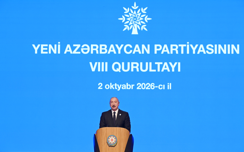 Yeni Azərbaycan Partiyasının VIII Qurultayı keçirilir YENİLƏNƏCƏK