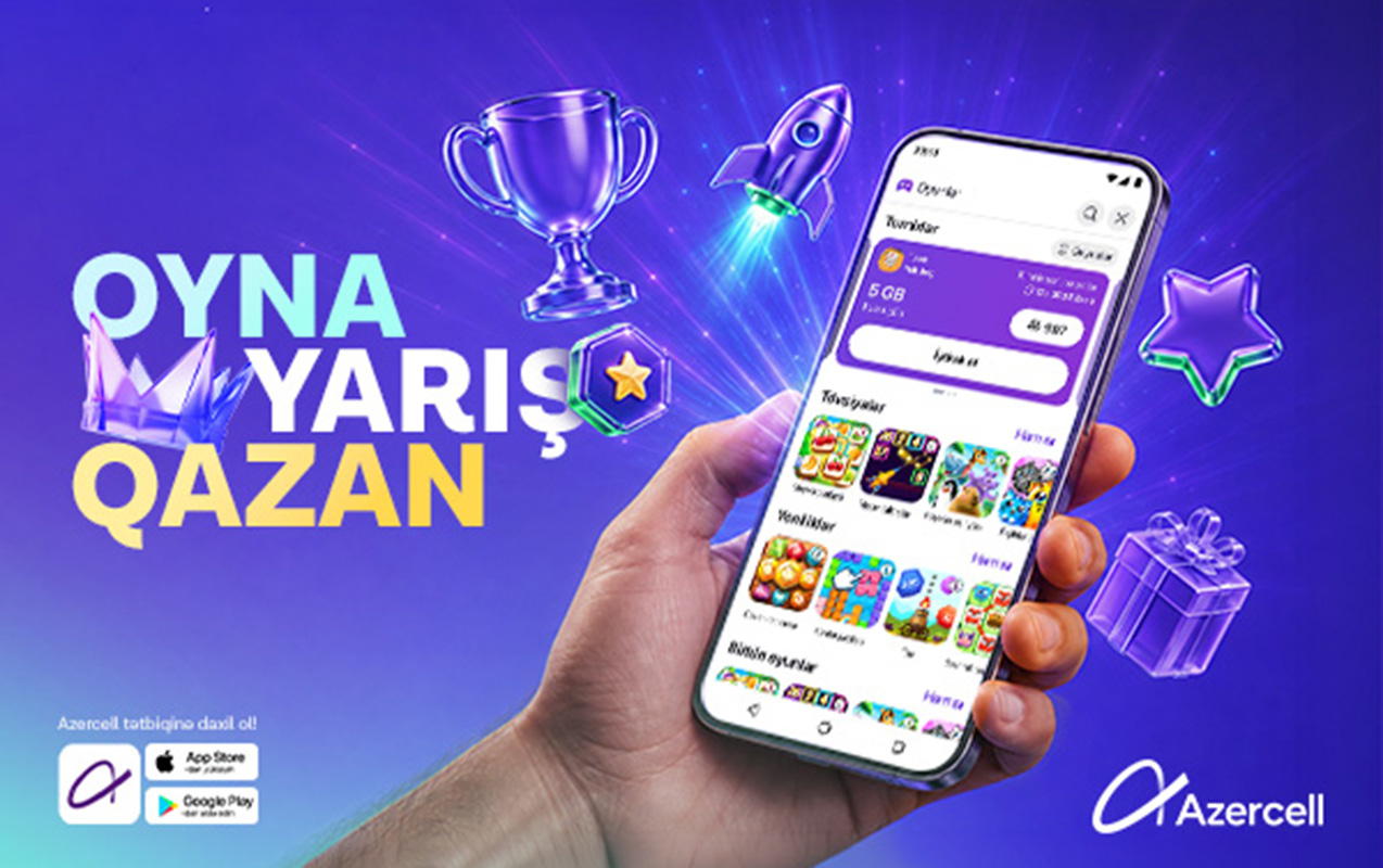 &ldquo;Azercell&rdquo; yeni &ldquo;Oyun Portalı&rdquo;nı istifadəyə verir