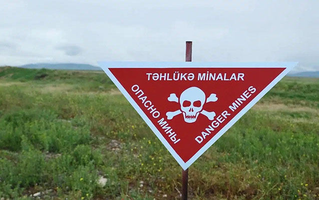 Ötən həftə 1144,9 ha ərazi minalardan təmizləndi 