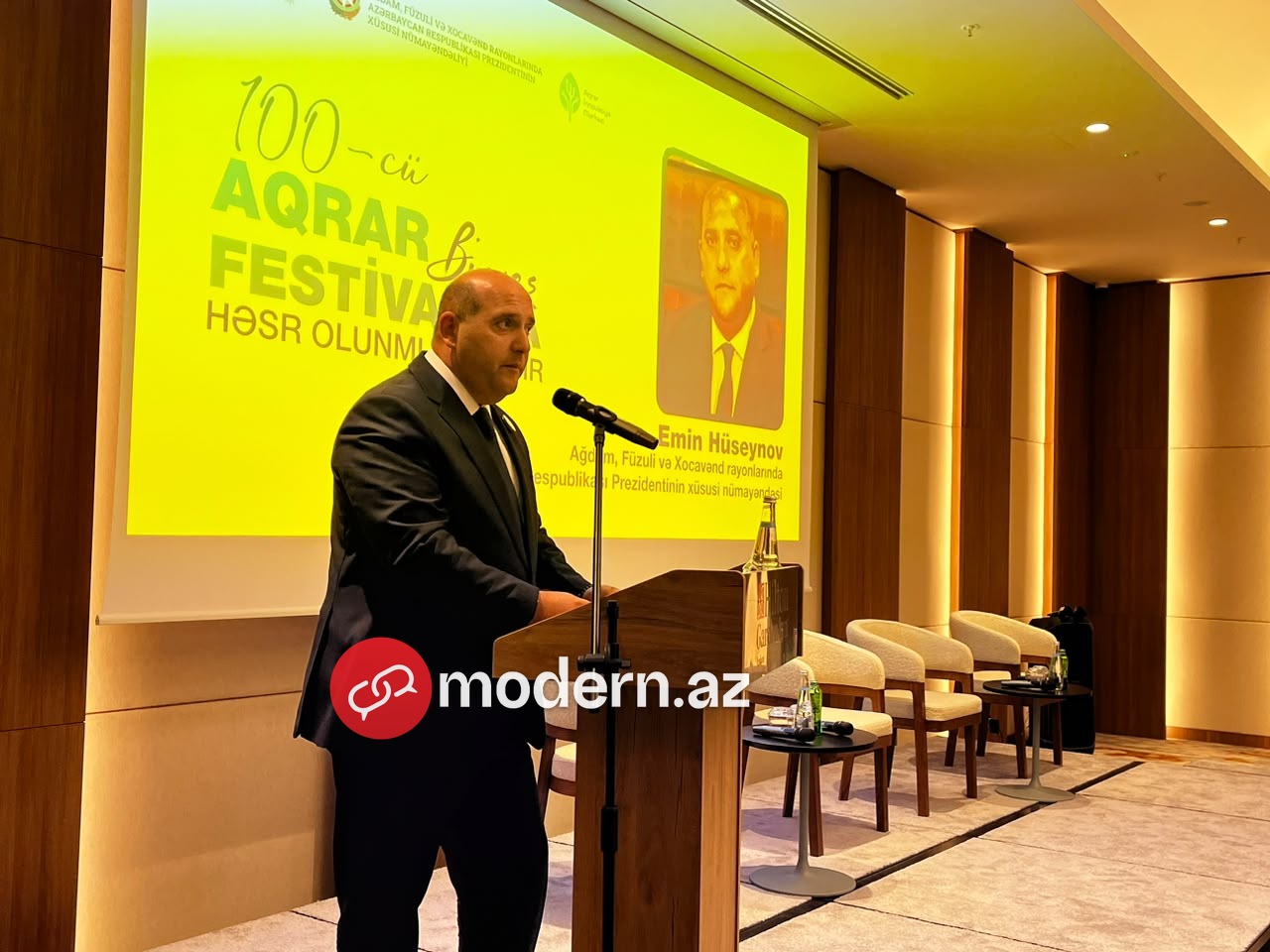 Ağdamda yeni aqrar investisiyalar gözlənilir – Emin Hüseynov