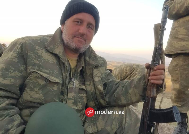 Şəhid olmazdan üç gün əvvəl xanımı ilə halallaşıb - Ehtiram Hüseynlinin son FOTOSU 