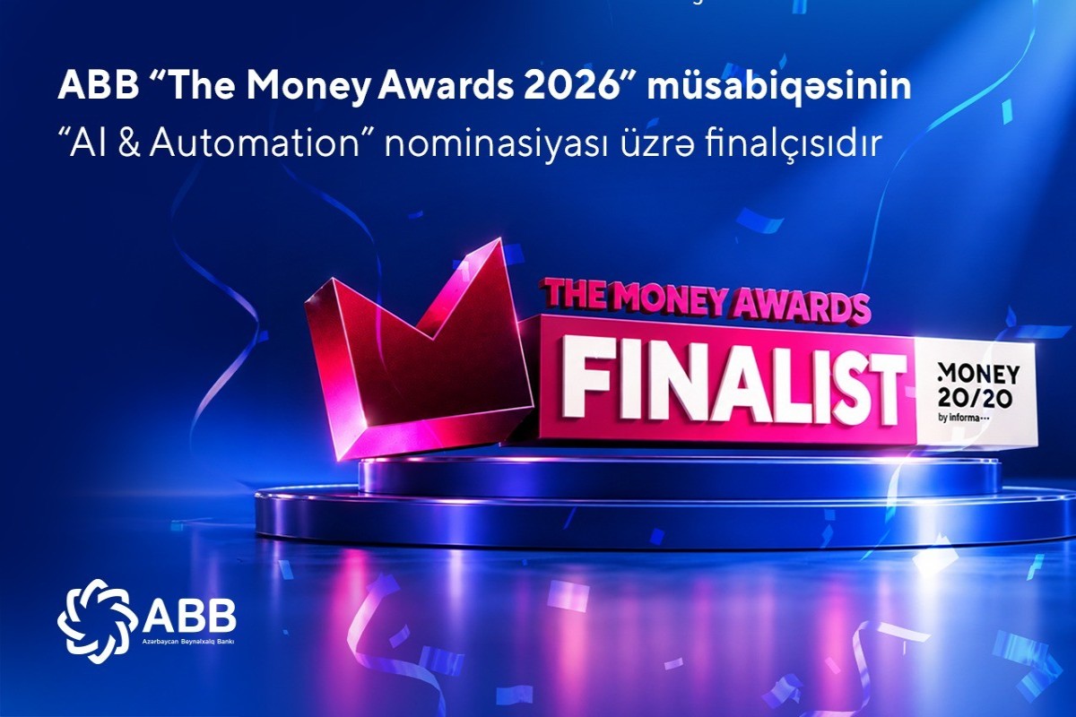 ABB-nin süni intellekt həlli Las Veqas-da keçiriləcək &ldquo;Money20/20&rdquo;-də finalçı kimi yarışacaq