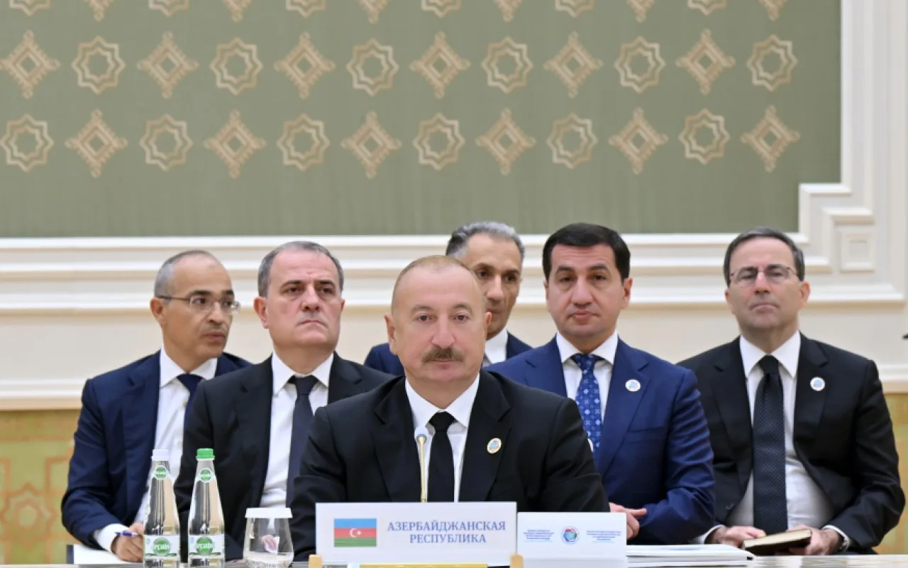 Prezident MDB dövlətlərinin başçılarının görüşündə 