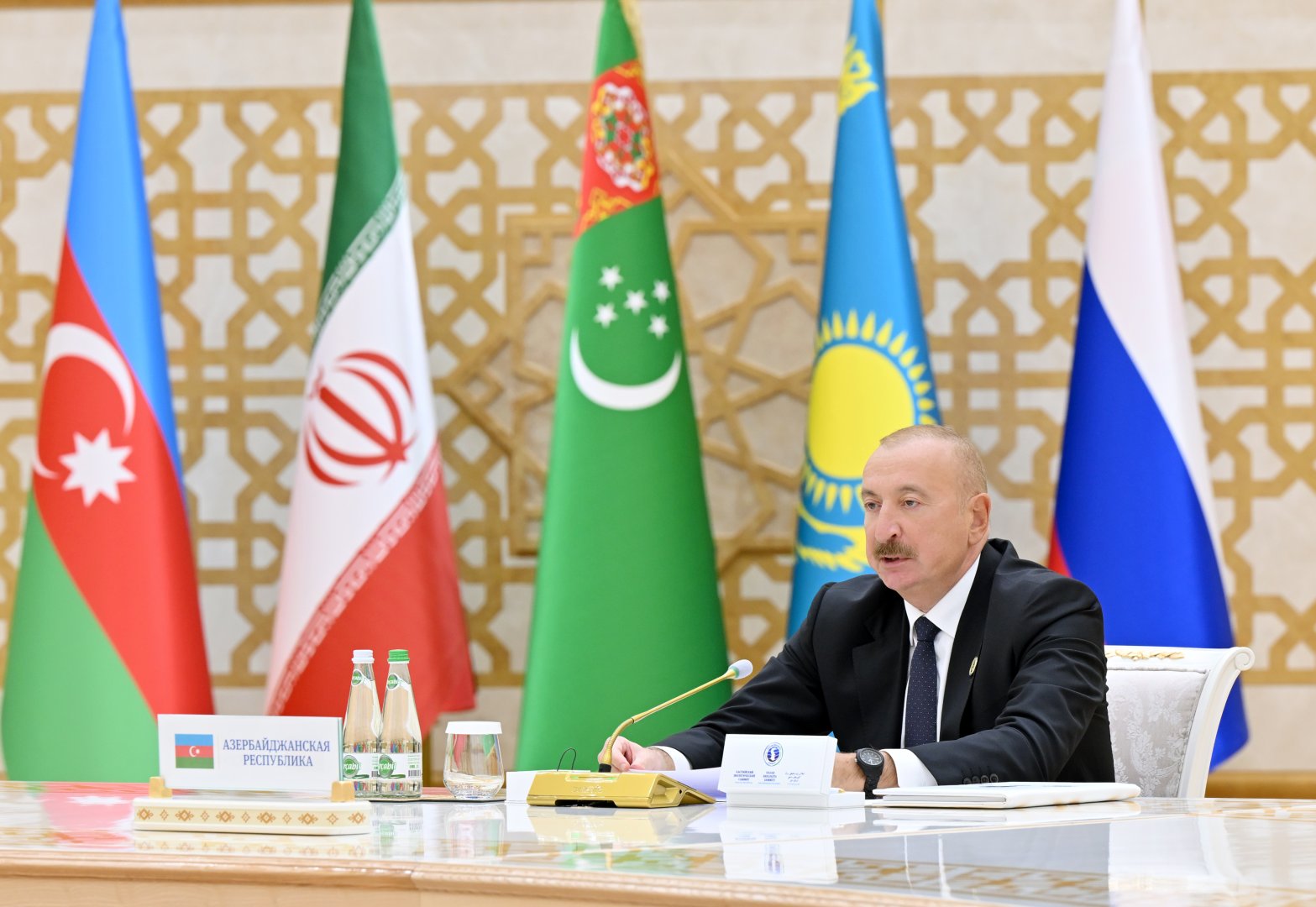 Azərbaycan, Rusiya və İran prezidentlərinin üçtərəfli görüşü keçirilir