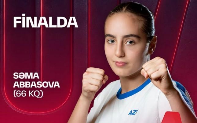 Səma Avropa Çempionatında finala çıxıdı
