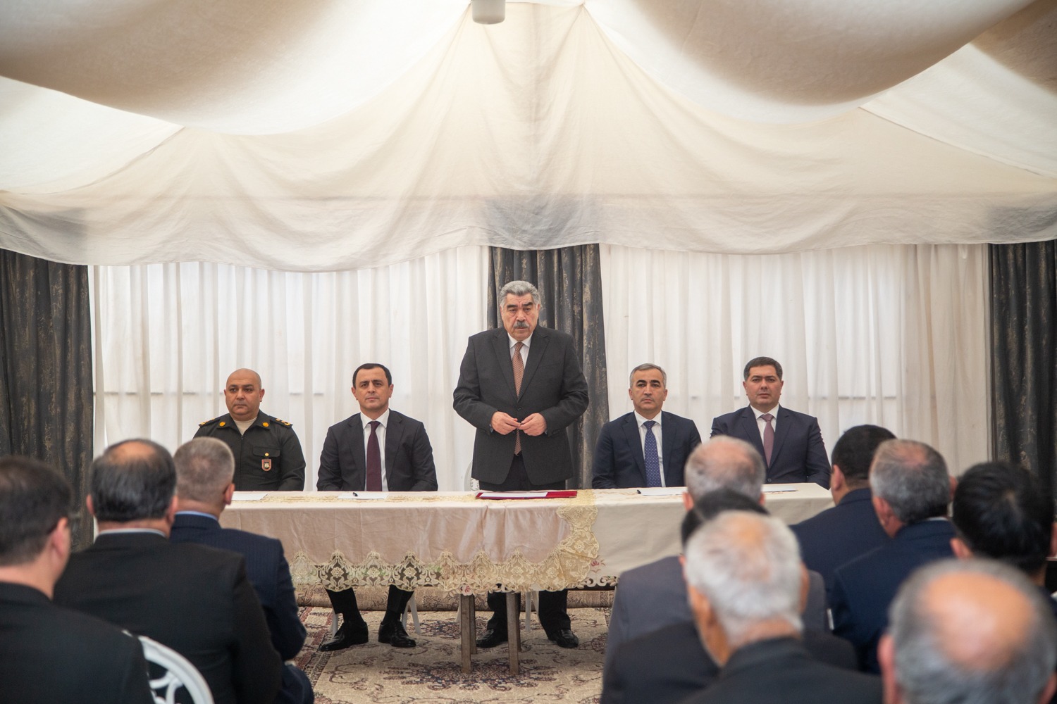Salyanda sakinlərlə növbəti səyyar görüş - FOTO