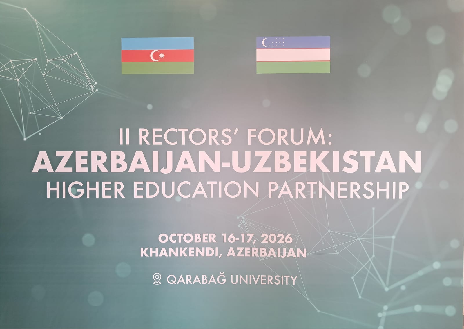 Azərbaycan və Özbəkistan II Rektorlar Forumu keçirib