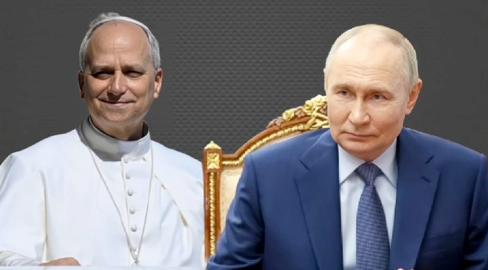 Putin Papa ilə danışdı