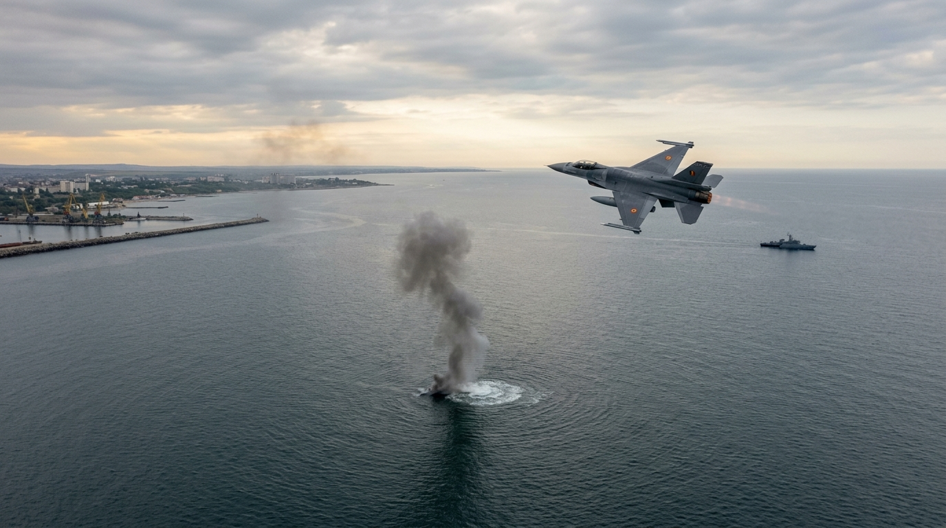 Rumıniya F-16-larla iki PUA vurdu – NATO iclas keçirəcək