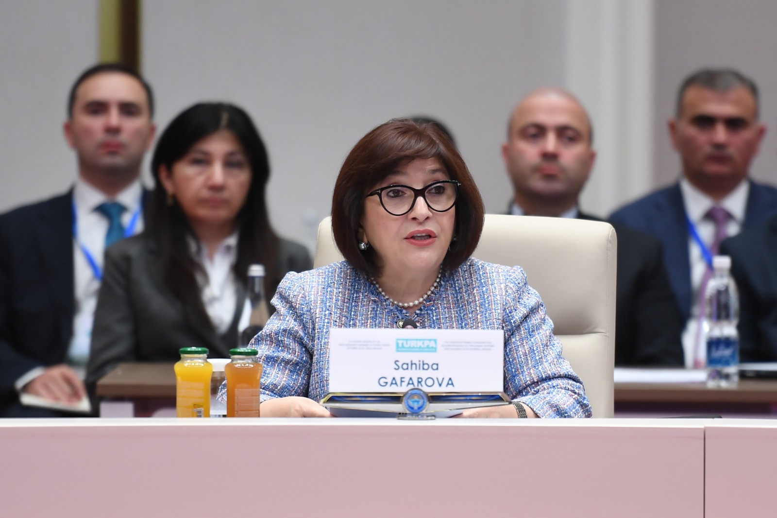 Sahibə Qafarova Bişkekdə TÜRKPA Şurasının iclasında çıxış edib