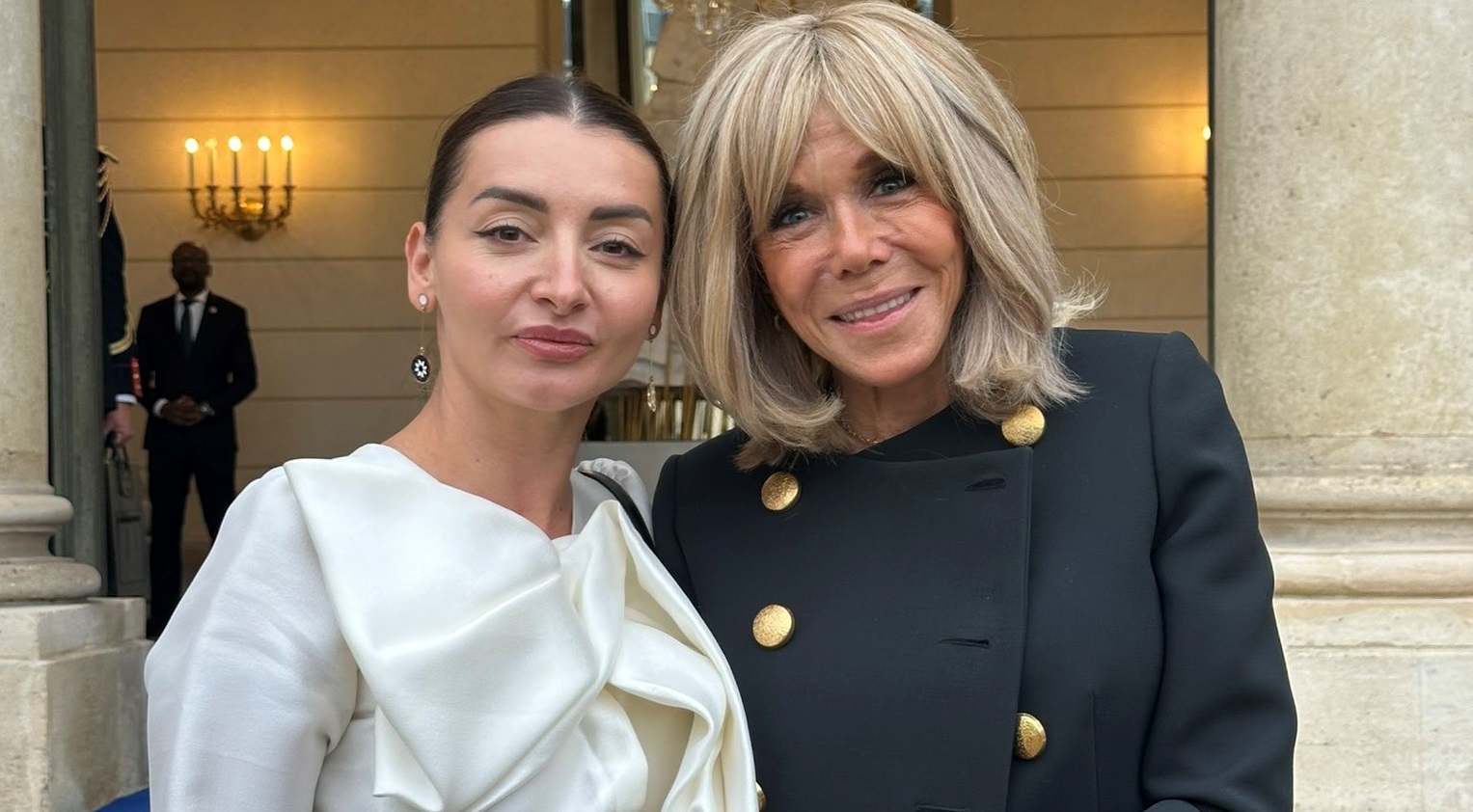 Leyla Abdullayeva Bricit Makronla görüşdü – FOTO