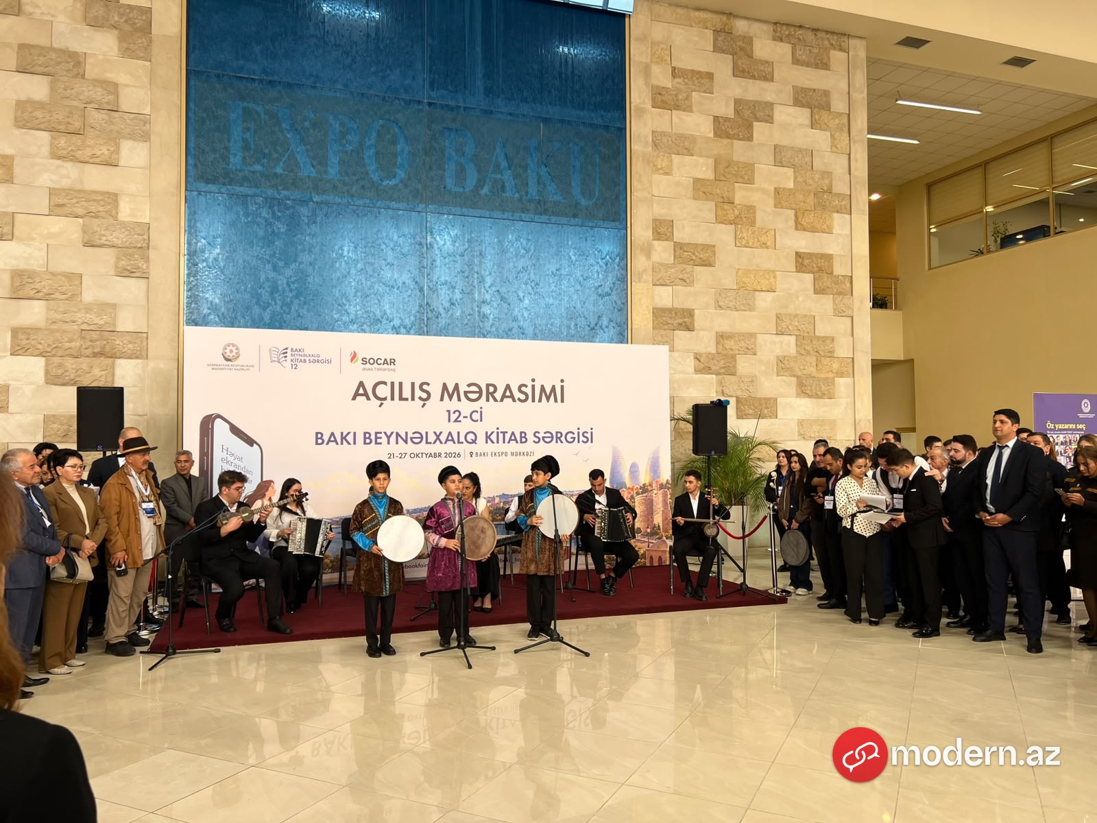 XII Bakı Beynəlxalq Kitab Sərgisinin açılışı olub