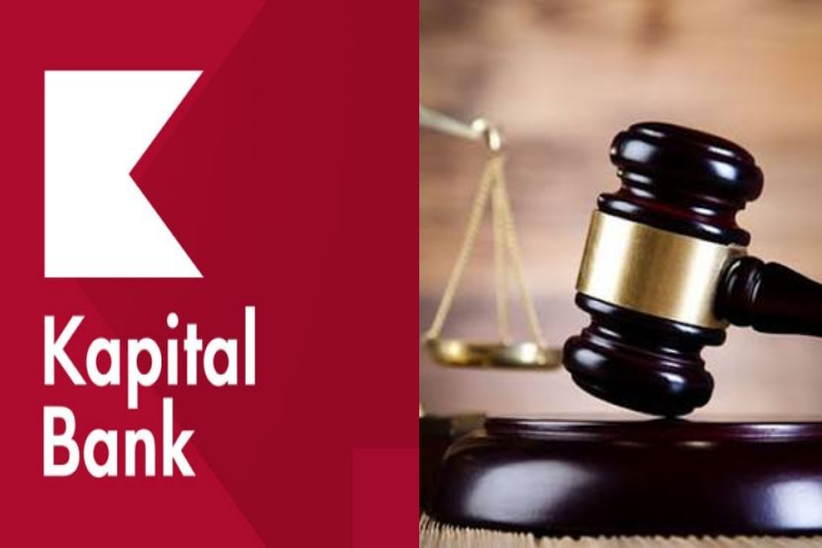 “Kapital Bank”ın əməkdaşı pulu sayarkən 100 manatı qəsdən yerə atırmış 